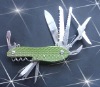 420/430 steel aluminium 8 accessories utility pocket knife PD310