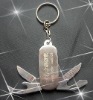 420/430 steel folding mini metal keyring ZS-TB140