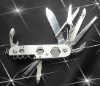 420/430 steel with 12 accessories stainless steel pocket knife P750