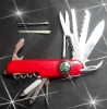 420/430 steel with combass folding plastic pocket knife PE420