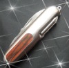 420/430steel utility pocket wood handle knife PB430