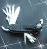 420/steel rubber compass pocket swiss knife with compass P1100