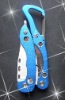 420steel aluminium oxidation with 4 accessories carabiner plierPB900