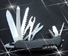 420steel plastic folding multi survival knife P1150