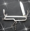 420steel pvc multi pocket rubber tapping knife P210