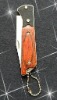 420steelwith keyring wood handle pocket knife KO500