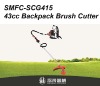 43cc Gasoline Backpack Grass trimmer Lawn Mower Brush cutter