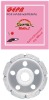 44 4''-7'' Single row diamond grinding cup wheel -- GEPA