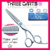 440c steel thinning sharp tooth professional barber hair thinning scissors 6.0"