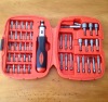 45pcs ratchet screwdriver set bits set bits kit socket set