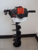 49CC petrol hand ground drill 1E44F-5A
