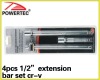 4pcs 1/2"dr extension bar set cr-v