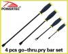 4pcs go-thru.pry bar set