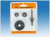 4pcs hcs hole saw set, high carbon steel hole saw set, 4PC Down Light Installation Kit