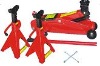 4pcs repair tool set ( floor jack, trolley jack,bottle jack)