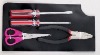 4pcs tool set with zipper bag