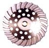 5'' 125mm 4'' 105mm premium Waved Turbo Diamond Grinding Cup Wheel for Concrete--COWW