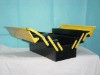 5 layers double handle metal tool box with mixed color