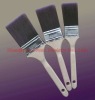 50/63/75mm high grade long trim wooden handle synthetic fiber paint brush