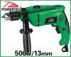 500w 13mm impact drilling machine