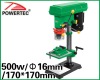 500w 16mm 170*170mm Bench Drill