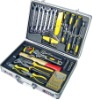 51pcs hand tools set in aluminum case