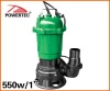 550w 168L/min submersible pump(dirty water)