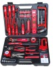 56pcs hand tools set in blow mold case
