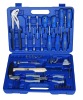 57pcs hand tools set in blow mold case
