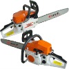 58cc gas chain saw for cutting the wood . 52CC .45CC .62CC chain saw