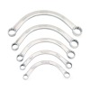 5pc Double End Metric Half Moon Wrench Set