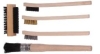 5pcs brush set with wooden handle