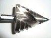 6-60mm M35 HSS Spiral-flute Step Drill Bit