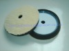 6" Hollowed Wool+ foam loop round pad
