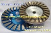 6'' continuous rim grinding cup wheels
