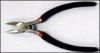 6"double dipped handle curved nose pliers