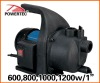600/800/1000/1200W 1" pump for water