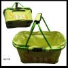 600D polyester folding shopping basket
