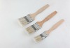 60mm/50mm/35mm hardwood handle synthetic fiber hair angle paint brush