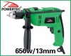 650w 13mm impact drill