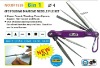 6pc folding diamond needle file set