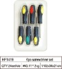 6pc screwdriver set