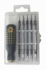 6pcs CRV screwdriver and bit set