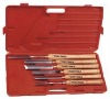 6pcs HSS Wood Turning Tools Set in White Ash Handle