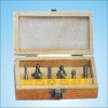 6pcs Tungsten Carbide Router Bit Set For Carving wood