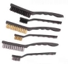 6pcs wire brush with plastic handle