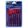 6pcs zinc alloy precision screwdriver set