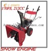 7.0HP(4.8Kw) gasoline SNOW BLOWER /PUSHER SNOW THROWER