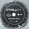 7'' Deep teeth segmented diamond blade for Long life chipping-free cutting marble--STAZ