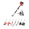 7 in 1 25.4cc gasoline brush cutter/grass cutter